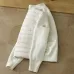 Moncler Hybrid Knit‑Sleeve Stand Collar Down Jacket, Black &amp; Off‑White #B67672
