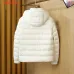 Moncler Lightweight Hooded Down Puffer Jacket, Black &amp; White #B67668