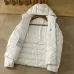 Moncler Lightweight Hooded Down Puffer Jacket, Black &amp; White #B67668