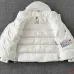 Moncler Maya Matte Hooded Down Jacket, Light Blue White Pink Black #B68770