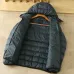 Moncler Men’s Lightweight Hooded Down Puffer Jacket, Black &amp; Dark Grey #B67671