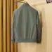 Moncler Men’s Stand‑Collar Bomber Jacket, Black, Navy &amp; Army Green #B67683