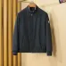 Moncler Men’s Stand‑Collar Bomber Jacket, Black, Navy &amp; Army Green #B67683
