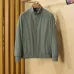 Moncler Men’s Stand‑Collar Bomber Jacket, Black, Navy &amp; Army Green #B67683