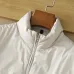 Moncler Men’s Stand‑Collar Lightweight Full‑Zip Down Jacket, Navy, Black &amp; White #B67677