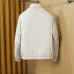 Moncler Men’s Stand‑Collar Lightweight Full‑Zip Down Jacket, Navy, Black &amp; White #B67677