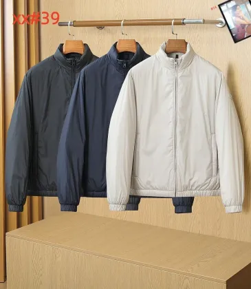 Moncler Men’s Stand‑Collar Lightweight Full‑Zip Down Jacket, Navy, Black & White #B67677 Moncler Men’s Stand‑Collar Lightweight Full‑Zip Down Jacket, Navy, Black & White #B67677
