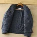 Moncler Men’s Stand‑Collar Shirt‑Style Light Down Jacket, Black &amp; Navy Blue #B67676