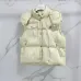 Moncler Pario Women's White Hooded Down Vest #A54546