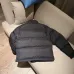 Moncler Stand‑collar Button‑zip Down Jacket, Black #B68303