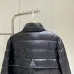 Moncler Stand‑collar Quilted Down Jacket, Black / Army Green #B68301