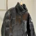 Moncler Stand‑collar Quilted Down Jacket, Black / Army Green #B68301