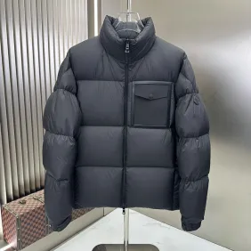 Moncler Stand‑collar Quilted Pocket Down Jacket #B68305 Moncler Stand‑collar Quilted Pocket Down Jacket #B68305
