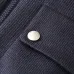 Moncler Wool‑Blend Quilted Hybrid Zip Jacket, Black &amp; Navy Blue #B67670