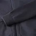 Moncler Wool‑Blend Quilted Hybrid Zip Jacket, Black &amp; Navy Blue #B67670