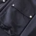 Moncler Wool‑Blend Quilted Hybrid Zip Jacket, Black &amp; Navy Blue #B67670