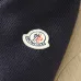 Moncler Wool‑Blend Quilted Hybrid Zip Jacket, Black &amp; Navy Blue #B67670