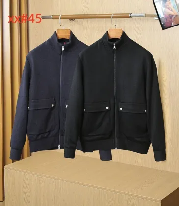 Moncler Wool‑Blend Quilted Hybrid Zip Jacket, Black & Navy Blue #B67670 Moncler Wool‑Blend Quilted Hybrid Zip Jacket, Black & Navy Blue #B67670