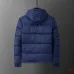 Prada Hooded Puffer Jacket Winter Warm Thick Quilted Coat, Black, Navy Blue, Khaki #B67983