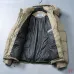 Prada Hooded Puffer Jacket Winter Warm Thick Quilted Coat, Black, Navy Blue, Khaki #B67983