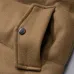 Prada Hooded Wool‑Blend Puffer Vest Men Sleeveless Gilet Outerwear, Camel Brown, Light Gray #B67986