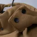 Prada Hooded Wool‑Blend Puffer Vest Men Sleeveless Gilet Outerwear, Camel Brown, Light Gray #B67986