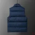 Prada Stand‑Collar Puffer Gilet Men Warm Sleeveless Vest Outerwear, Black, Light Gray, Navy Blue #B67985