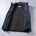 Prada Stand‑Collar Puffer Gilet Men Warm Sleeveless Vest Outerwear, Black, Light Gray, Navy Blue #B67985