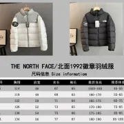 The North Face 1992 Retro Stand Collar Puffer Down Jacket Unisex #B68797