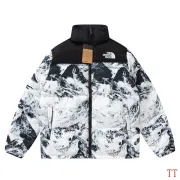 The North Face 4th Gen Snow Mountain Print Stand Collar Puffer Cotton Jacket Unisex #B68800