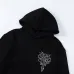 AMIRI Black Hoodie Rhinestone Gothic Logo Print Pullover #B68616