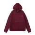 AMIRI Pullover Hoodie Embroidered Logo Off White Burgundy #B68615