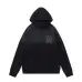 Amiri Black Hoodie With Embellished AMIRI HOLLYWOOD And Logo Design #A54432