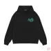 Amiri Bright Crystal Letter Graphic Pullover Hoodie Multi-color Options #B68887