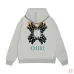 Amiri Burning Letter Badge Graphic Pullover Hoodie Multi-color Options #B68882