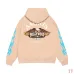 Amiri Eagle Wing Flame Sleeve Graphic Pullover Hoodie Multi-color Options #B68877