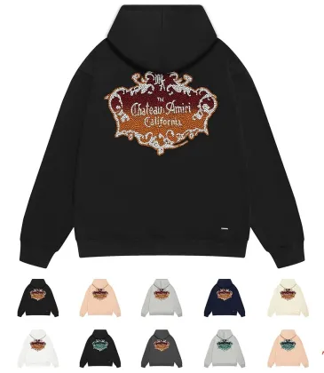 Amiri Fountain Vintage Graphic Pullover Hoodie Multi-color Options #B68885
