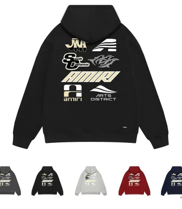 Amiri Gap Stacked Logo Graphic Pullover Hoodie Multi-color Options #B68890