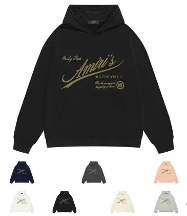 Amiri Hollywood Script Logo Pullover Hoodie Multi-color Options #B68892