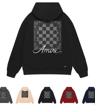 Amiri Rug Checkerboard Graphic Pullover Hoodie Multi-color Options #B68894
