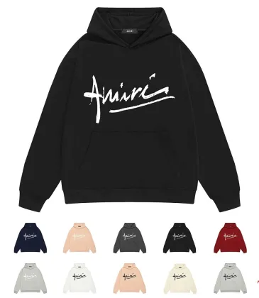 Amiri Signature Script Logo Pullover Hoodie Multi-color Options #B68898