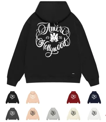 Amiri Totem Badge Script Graphic Pullover Hoodie Multi-color Options #B68878