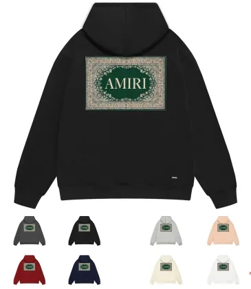 Amiri Totem Badge Square Logo Pullover Hoodie Multi-color Options #B68879