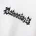 Balenciaga Graphic Print Full‑Zip Hoodie, White #B68046