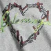 Balenciaga Heart Tape Logo Vintage Washed Distressed Hoodie White,Gray,Black #B68029