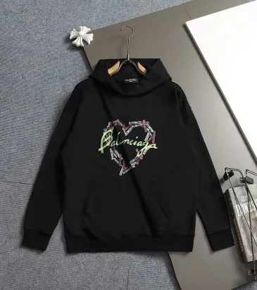 Balenciaga Heart Tape Logo Vintage Washed Distressed Hoodie White,Gray,Black #B68029