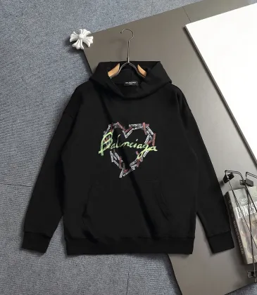 Balenciaga Heart Tape Logo Vintage Washed Distressed Hoodie White,Gray,Black #B68029
