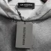 Balenciaga Metallic Tape Logo Vintage Washed Distressed Hoodie Multi‑Tone #B68030