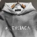 Balenciaga Metallic Tape Logo Vintage Washed Distressed Hoodie Multi‑Tone #B68030