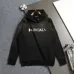 Balenciaga Metallic Tape Logo Vintage Washed Distressed Hoodie Multi‑Tone #B68030